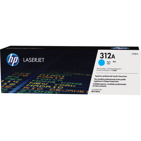 HP Toner cyan 312A (CF381A)