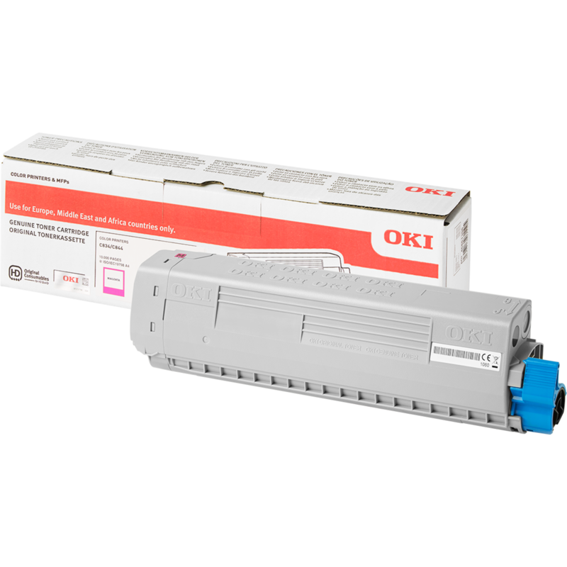 OKI Toner magenta 46861306