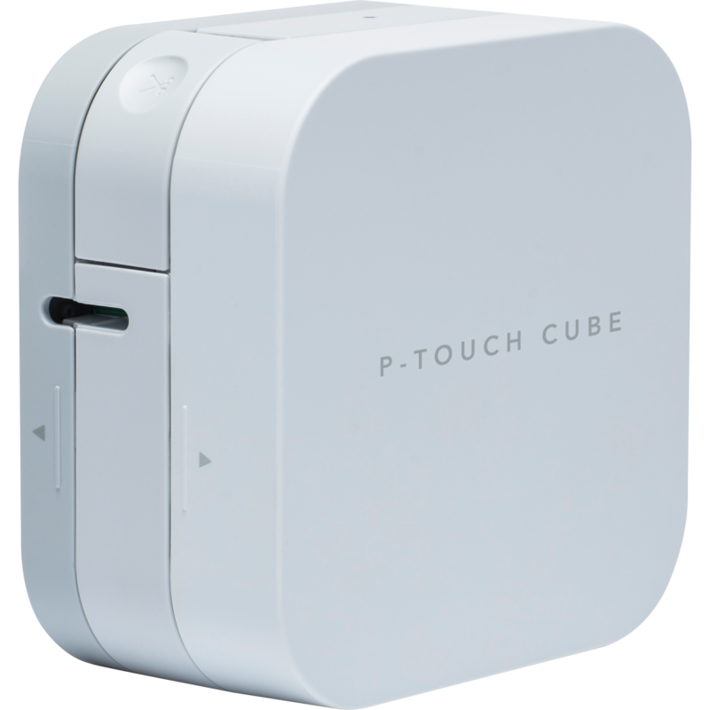 Brother P-touch CUBE Etikettendrucker, weiß