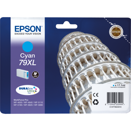 Epson Tinte cyan 79XL C13T79024010