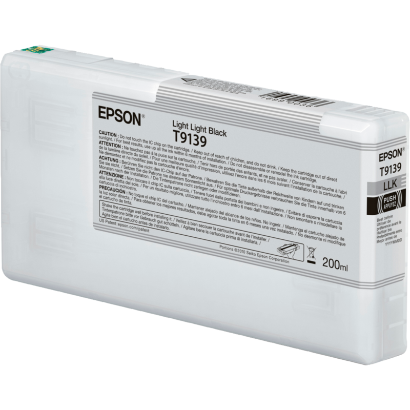 Epson Tinte hellschwarz T9139 (C13T913900)