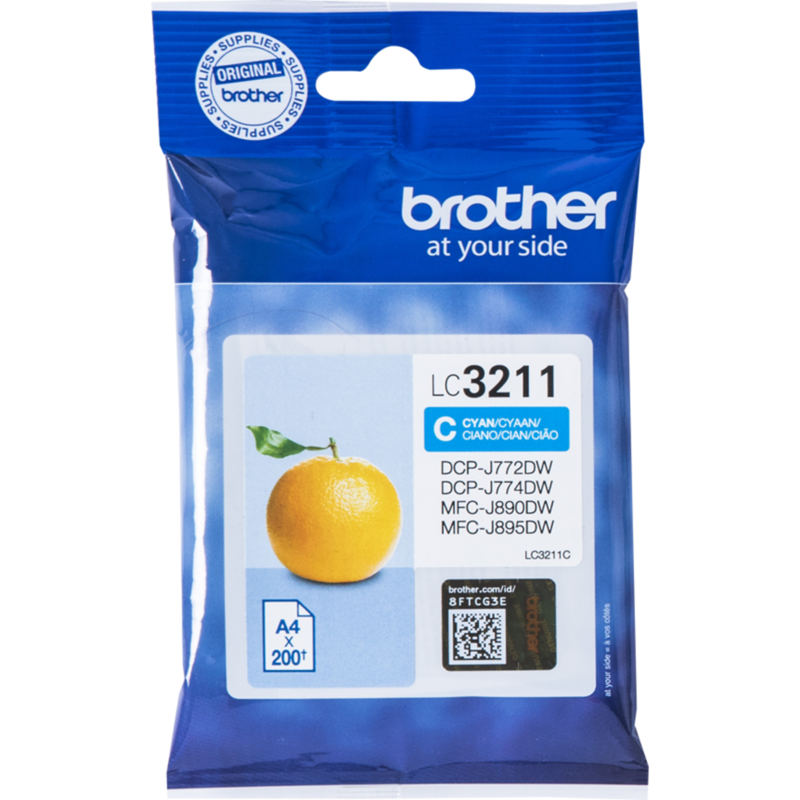 Brother Tinte cyan LC-3211C