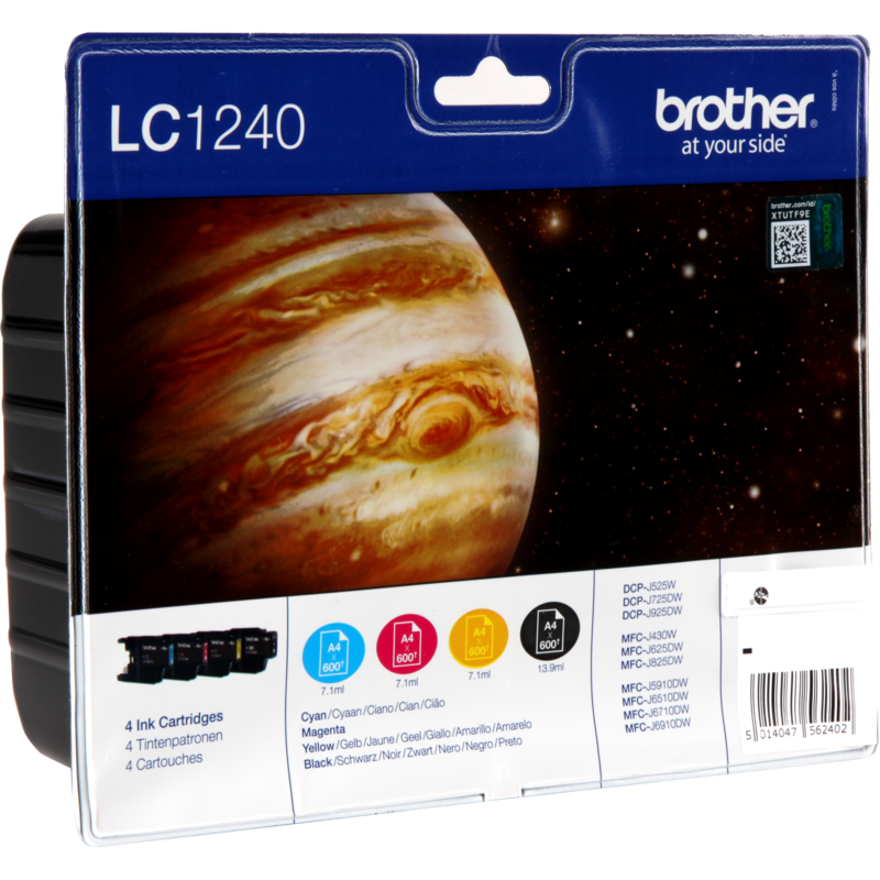 Brother Tinte Valuepack LC-1240, Value-Pack