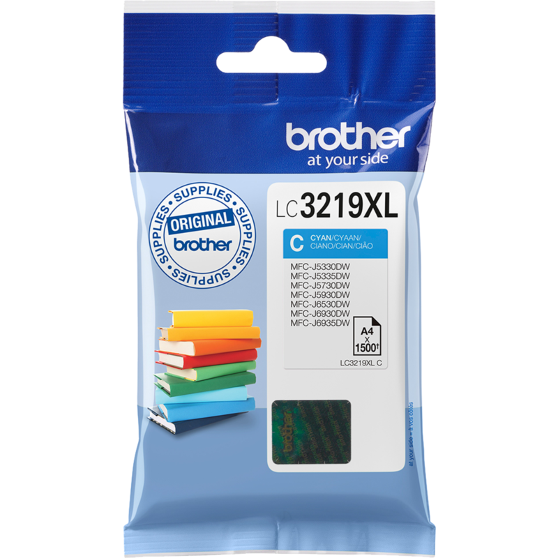 Brother Tinte cyan LC-3219XLC