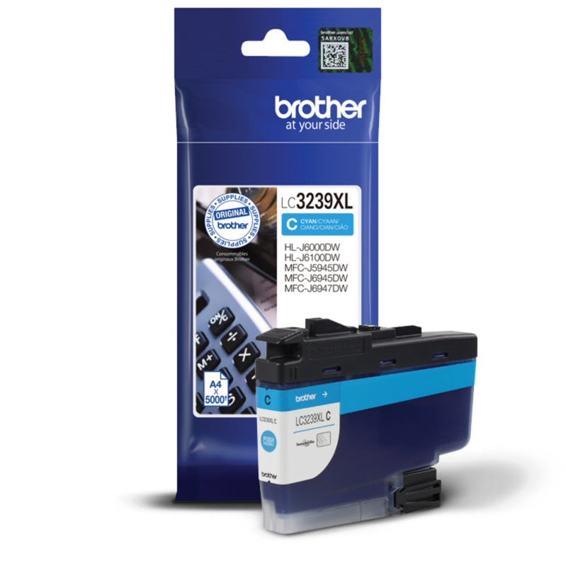 Brother Tinte cyan LC-3239XLC