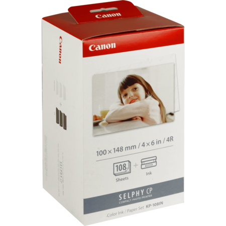 Canon Tinte Multipack KP-108IN, inkl. 108 Blatt 100x148 mm