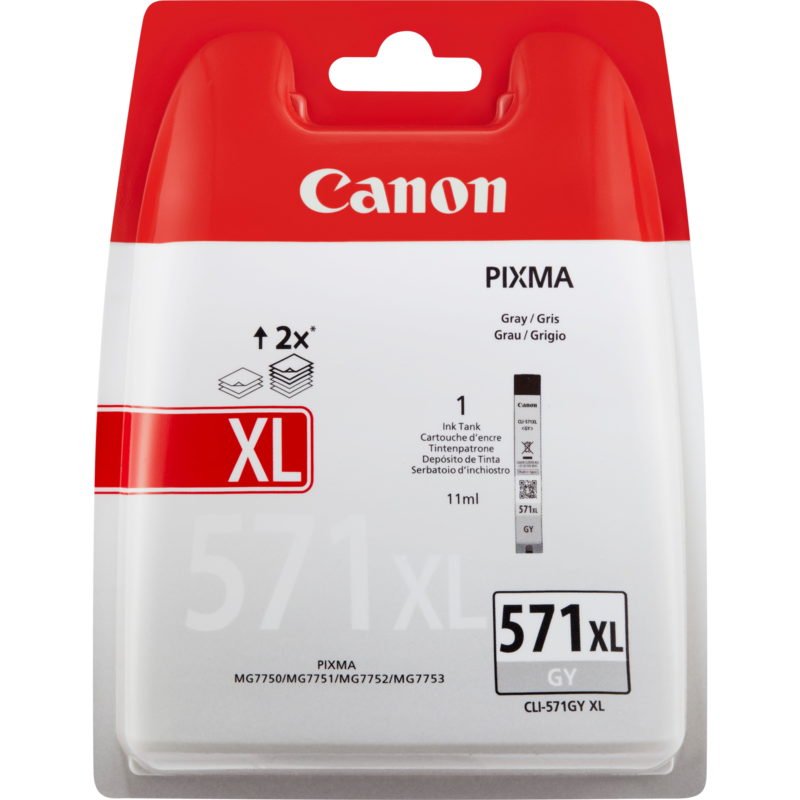 Canon Tinte grau CLI-571GY XL