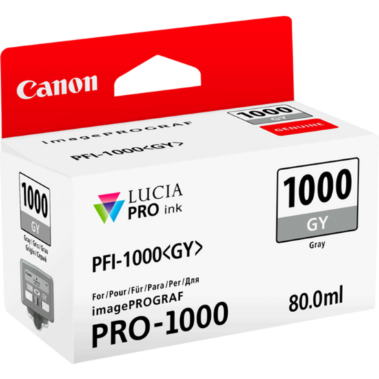 Canon Tinte grau PFI-1000GY