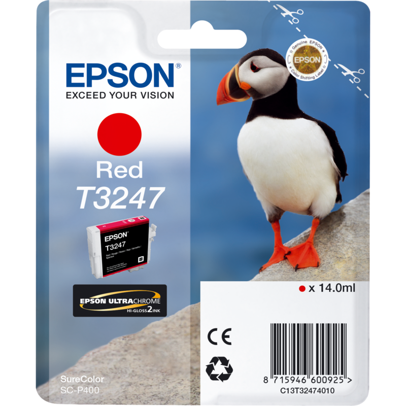 Epson Tinte rot C13T32474010