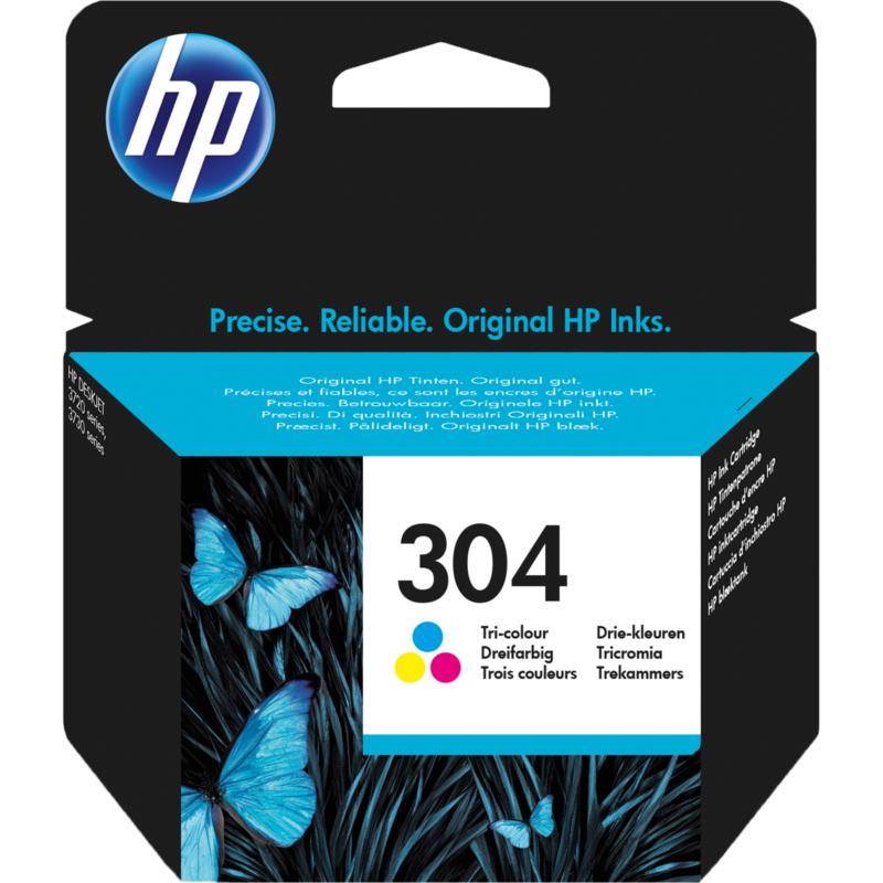 HP Tinte dreifarbig Nr. 304 (N9K05AE)